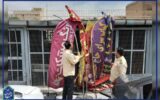 جمع‌آوری پلاکاردها و بنرهای تبلیغاتی غیرمجاز در محور صاحب جمع
