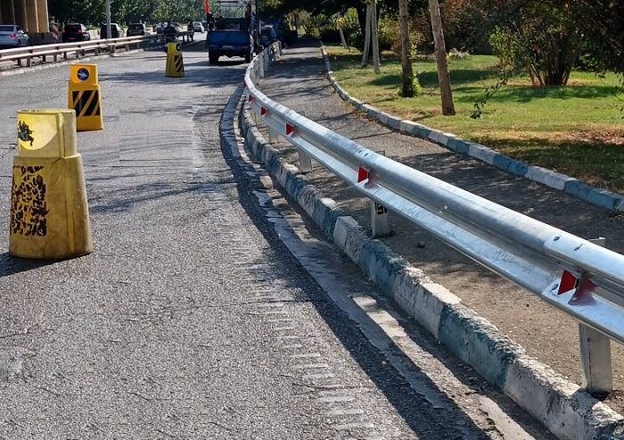 لوپ ارتباطی بزرگراه هاشمی رفسنجانی غرب به چمران جنوب ایمنسازی شد لوپ ارتباطی بزرگراه هاشمی رفسنجانی غرب به چمران جنوب ایمنسازی شد