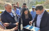 بازدید وزیر راه از آخرین مراحل اجرایی باند شرقی منطقه ۲ آزادراه تهران- شمال