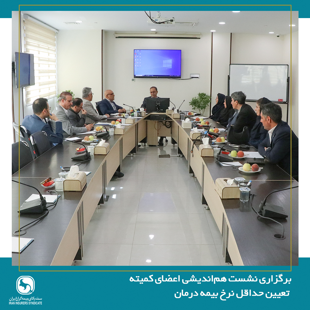 برگزاری نشست هم‌اندیشی اعضای کمیته تعیین حداقل نرخ بیمه درمان