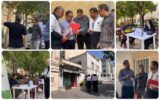 اقدامات شهرداری منطقه ۲۰، پس از حملات وحشیانه رژیم صهیونیستی به محله دیلمان