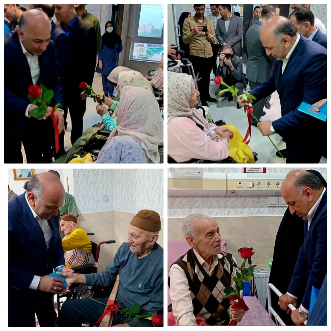 بازدید مدیرعامل بیمه دی از تنها مرکز نگهداری والدین شهدای کشور در مشهد بازدید مدیرعامل بیمه دی از تنها مرکز نگهداری والدین شهدای کشور در مشهد