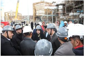 بازدید اعضای فراکسیون محیط زیست مجلس از پالایش نفت تهران