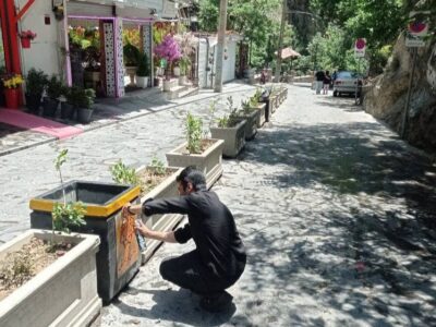 محور گردشگری دربند آماده حضور گردشگران شد