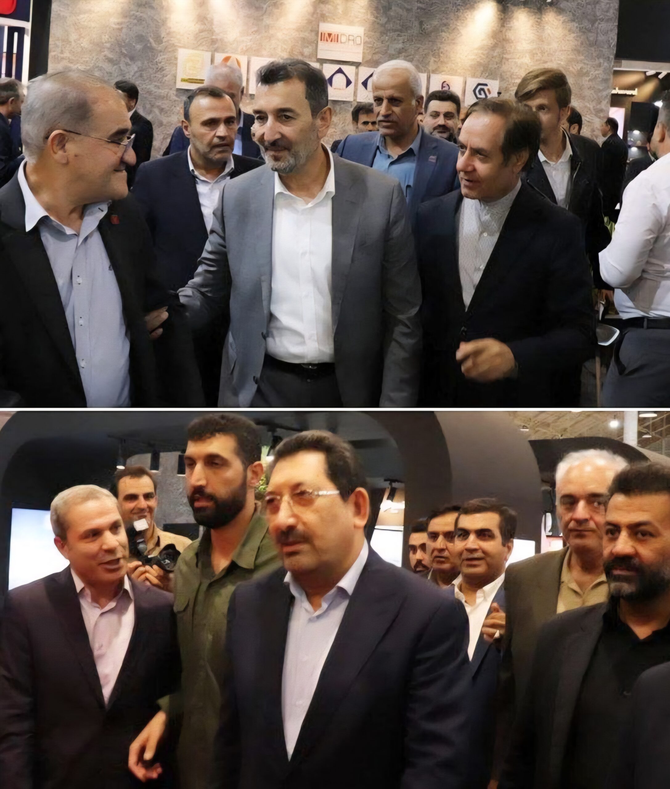 بازدید وزیر صمت و رئیس هیات عامل ایمیدرو از نمایشگاه متافو تبریز/آمادگی ایمیدرو برای توسعه همکاری با بخش خصوصی