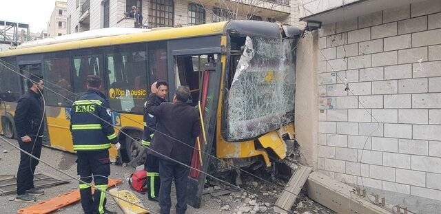 اطلاعیه شرکت واحد اتوبوسرانی تهران درباره حادثه در بزرگراه ارتش