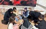 برپایی حسینیه کودکانه حضرت رقیه (س) در پایانه مرزی زرباطیه عراق برپایی حسینیه کودکانه حضرت رقیه (س) در پایانه مرزی زرباطیه عراق