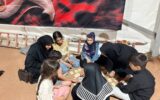 میزبانی از قدم های کوچک اربعینی در موکب مادر و کودک پایانه مرزی زرباطیه عراق