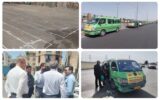تمهیدات معاونت حمل و نقل و ترافیک منطقه در راستای تسهیل در تردد زائران و خدمات بهینه در حوزه حمل و نقل عمومی در راهپیمائی جاماندگان اربعین حسینی (ع)