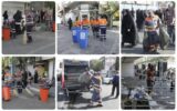 خدمت رسانی سریع اکیپ اجرایی منطقه ۲۰ در پاکسازی مسیر راهپیمائی اربعین حسینی(ع)