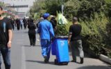جمع‌آوری بیش از ۴.۵ تن پسماند در مسیر راهپیمایی جاماندگان اربعین در منطقه ۱۳