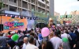 استقبال شهروندان از موکب “محبان الرضا(ع)” منطقه یک در میدان ولیعصر (عج)