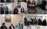 دیدار حجت الاسلام والمسلمین آقا میری و شهردار منطقه۹ با خانواده شهدای خدمت در منطقه ۹