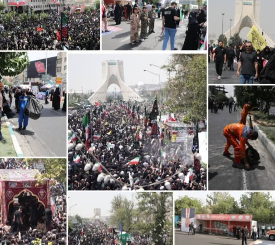  شهرداری منطقه9 میزبان شهدای اقتدار ایران شهرداری منطقه9 میزبان شهدای اقتدار ایران