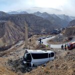جزئیات حادثه واژگونی اتوبوس در جاده هراز از زبان پلیس راه