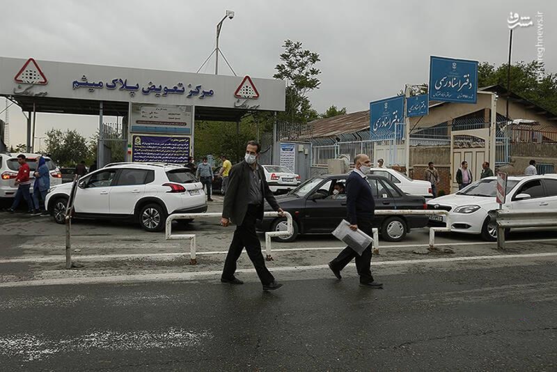 خدمات مراکز تعویض پلاک طبق روال ادامه دارد