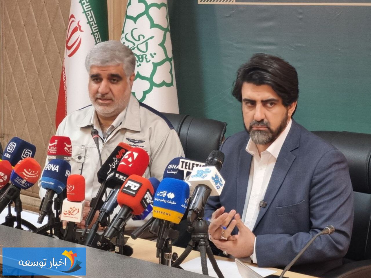 تصاویر/ نشست خبری سخنگوی شهرداری تهران و مدیرعامل شرکت واحد اتوبوسرانی