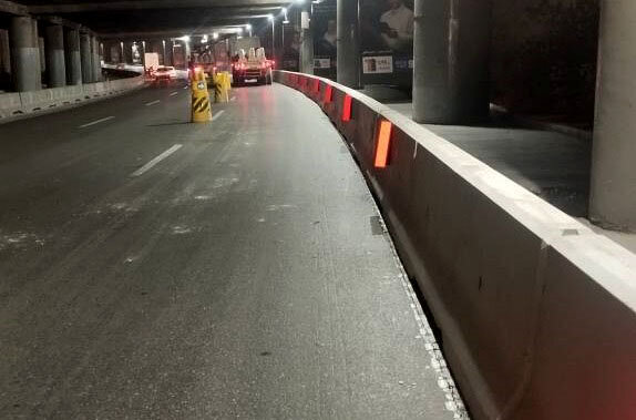 ایجاد دیوار ایمن در مسیر شمال به جنوب بزرگراه امام علی (ع) در منطقه ۱۴